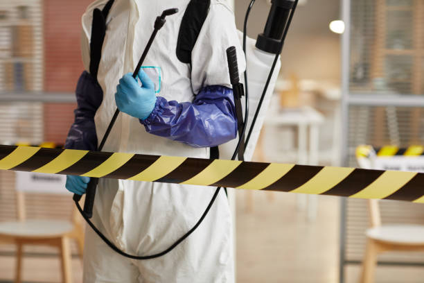 Professional Blood Cleanup technician working in Wantagh, NY
